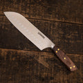 Cuchillo Santoku Pirihueico Kangkawe con Funda de Cuero + Grabado