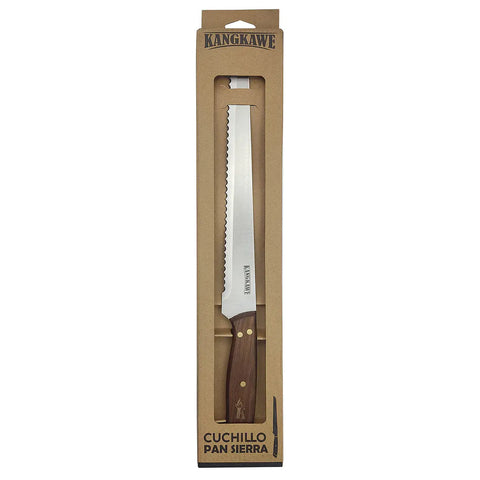 Cuchillo 10" Panero Pan Sierra Kangkawe + Grabado Láser