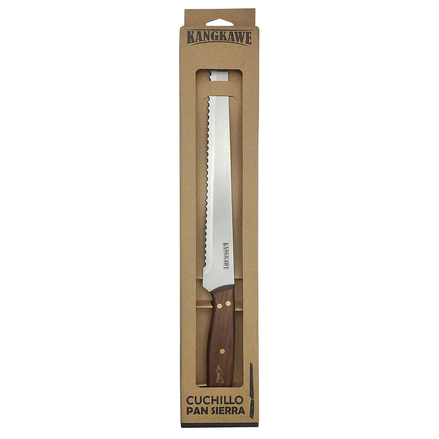 Cuchillo 10" Panero Pan Sierra Kangkawe + Grabado Láser