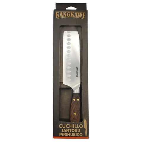 Cuchillo 7" Santoku Pirihueico Kangkawe + Grabado Láser