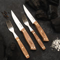 Set 2 Cuchillos 5" + 2 Tenedores Asado Kangkawe