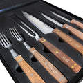 Set Parrillero Kangkawe 6 Piezas Edición Limitada Black + Grabado