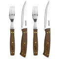 Set 2 Cuchillos 5" + 2 Tenedores Asado Kangkawe