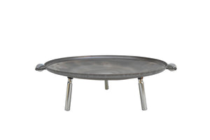 Disco de Asado 45cm Acero 2,5mm Patas Desmontables