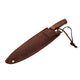 Cuchillo Parrillero Kangkawe + Funda Cuero + Grabado Laser