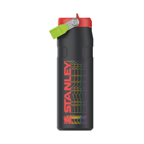 Botella Térmica Stanley Aerolight Flipstraw 710 Ml Negra + Grabado