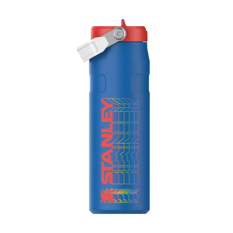 Botella Térmica Stanley Aerolight Flipstraw 710 Ml Azul + Grabado