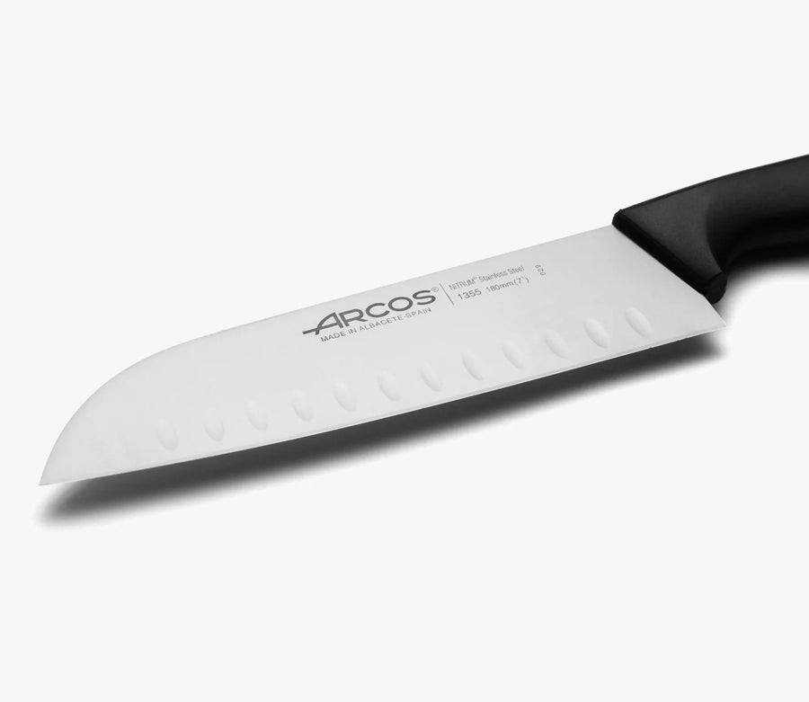 Cuchillo Santoku Arcos Niza 18cm Profesional + Grabado Personalizado