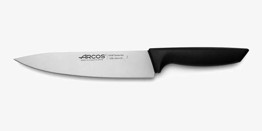 Cuchillo Cocina Arcos Medio Golpe Niza 20cm + Grabado Personalizado