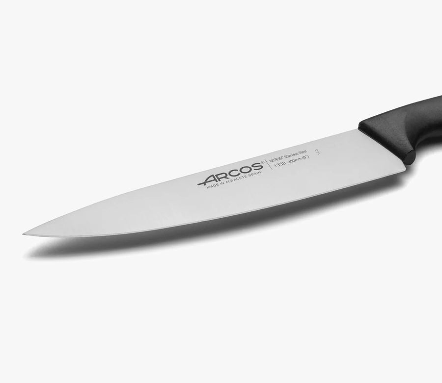 Cuchillo Cocina Arcos Medio Golpe Niza 20cm + Grabado Personalizado