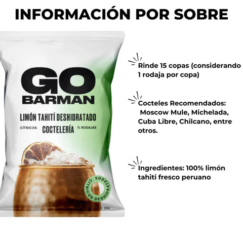 Limón Tahiti Deshidratado
