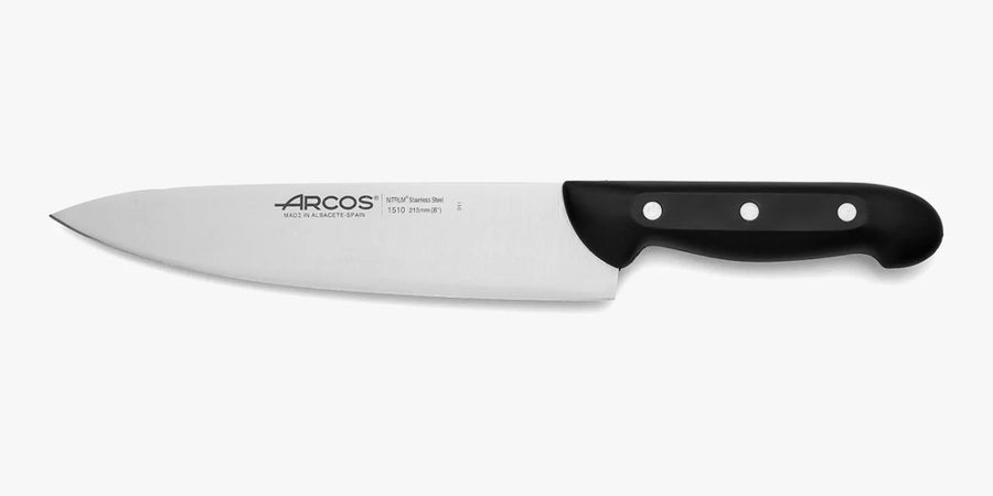 Cuchillo Cocinero Arcos Maitre 21,5cm Profesional + Grabado Personalizado