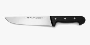 Cuchillo Carnicero Arcos 20cm Negro Profesional Asado + Grabado Personalizado