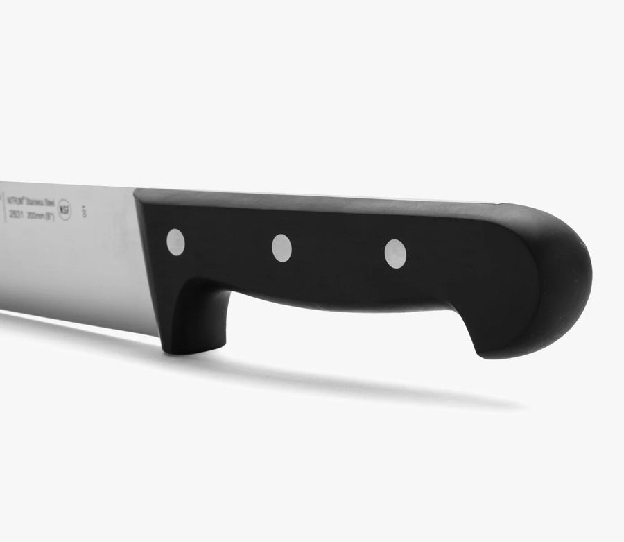 Cuchillo Carnicero Arcos 20cm Negro Profesional Asado + Grabado Personalizado