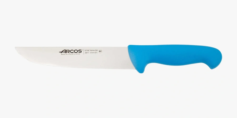 Cuchillo Carnicero Arcos 21cm Azul Serie 2900 + Grabado Personalizado