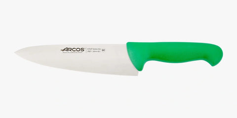 Cuchillo Carnicero Arcos 20cm Verde hoja acero inoxidable