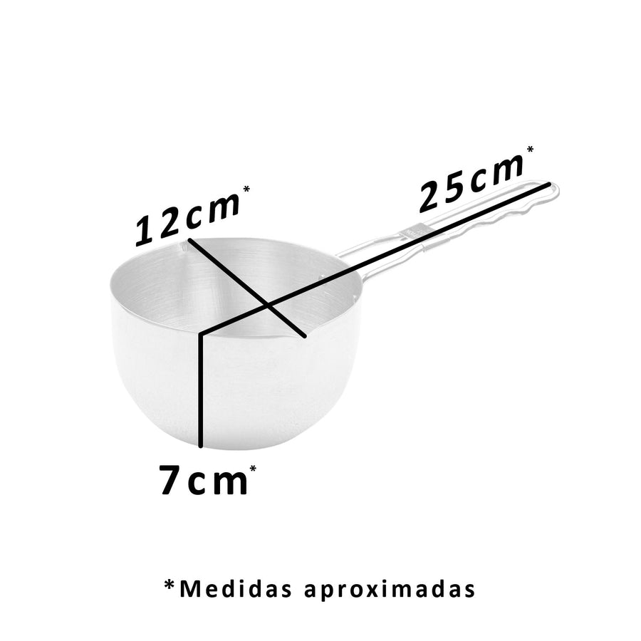 Salsero Acero Inoxidable Grilltech con Brocha de Silicona