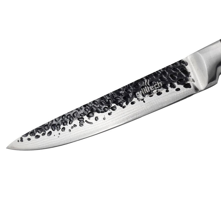 Cuchillo Amartillado Angus 5 Grilltech Acero Inoxidable + Grabado Personalizado