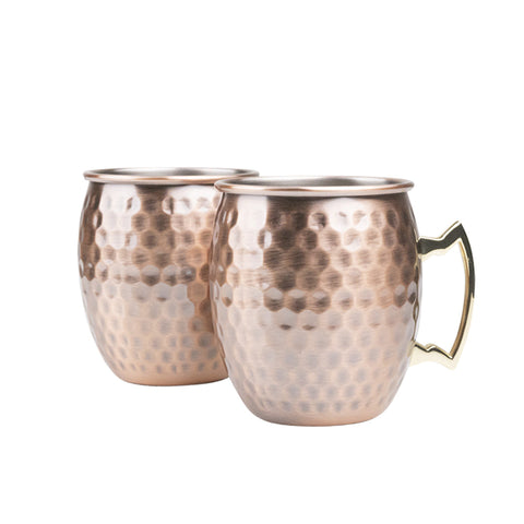 Set 2 Mugs de Cobre Grilltech Moscow Mule 600ml