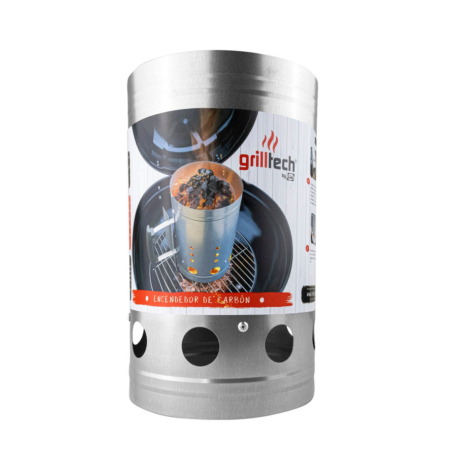 Chimenea Iniciador de Fuego Grilltech para Carbón Asado
