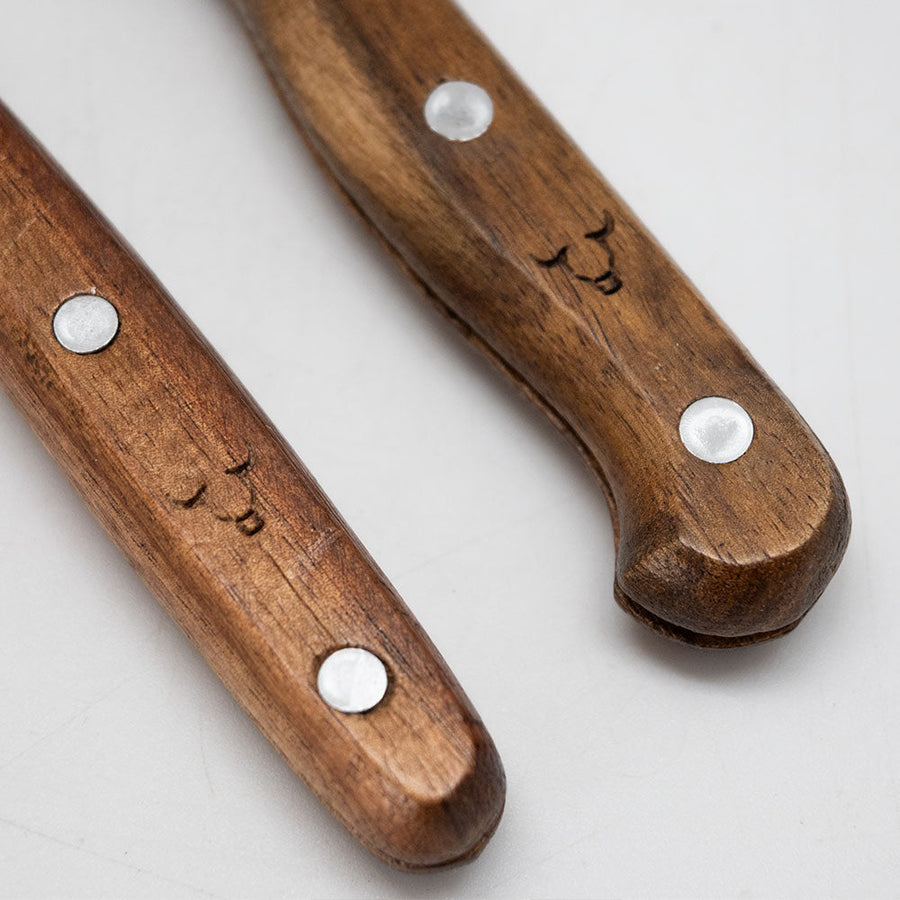 Mango de madera de acacia Wayu