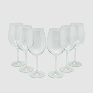 Set Copa de Vino Cristal Wayu Transparente