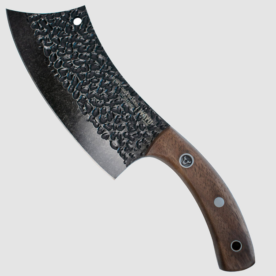Cuchillo Chopper Wayu con Funda Rustic Collection + Grabado