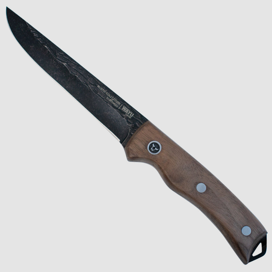 Cuchillo Utility Wayu con Funda Rustic Collection + Grabado