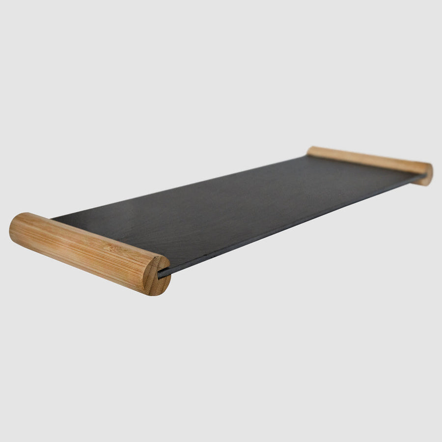 Tabla Piedra Pizarra Wayu 48x17cm Negro
