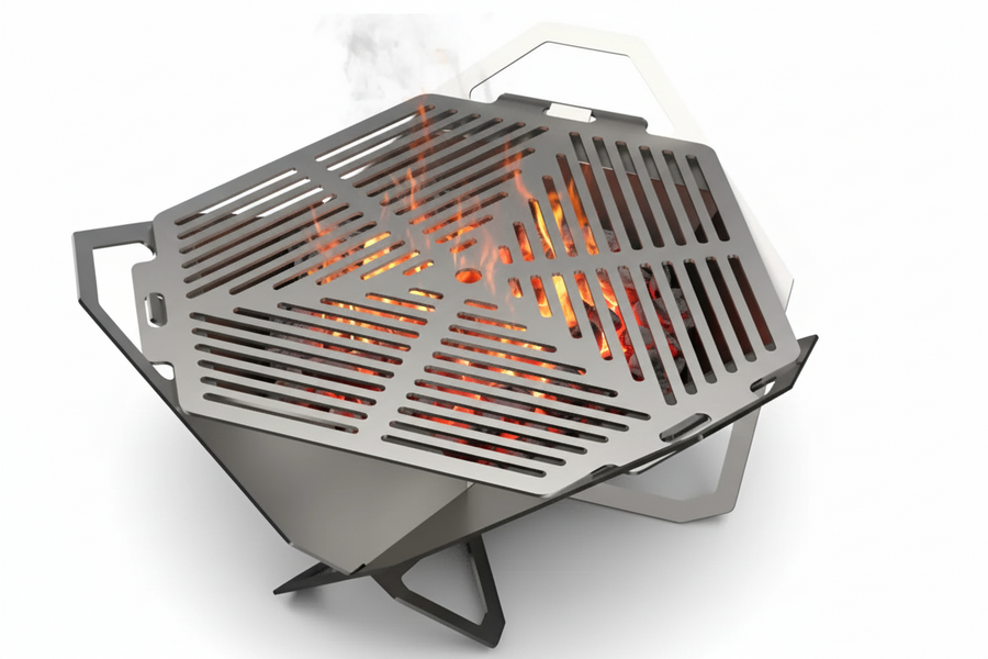 Parrilla o Fogoón Multifuncional 60x60 3mm
