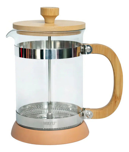 Cafetera Prensa Francesa Wayu Café Mesa Cocina