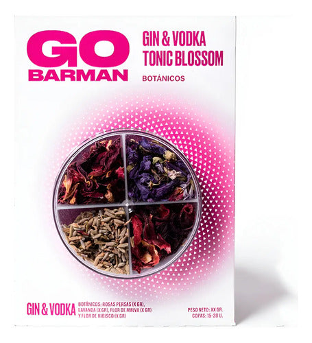 Botánicos Gin & Vodka Tonic Blossom Go Barman 12 g