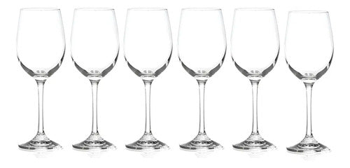 Set Copa de Vino Cristal Wayu Transparente