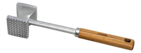Martillo Ablandador de Carne Wayu Plateado