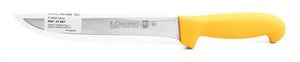 Cuchillo Carnicero 3 Claveles 18cm 1397 Amarillo Deshuesar + Grabado Personalizado