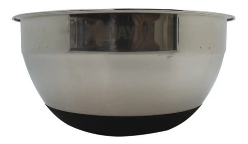 Bowl Acero Inoxidable Wayu 22cm Base de Silicona
