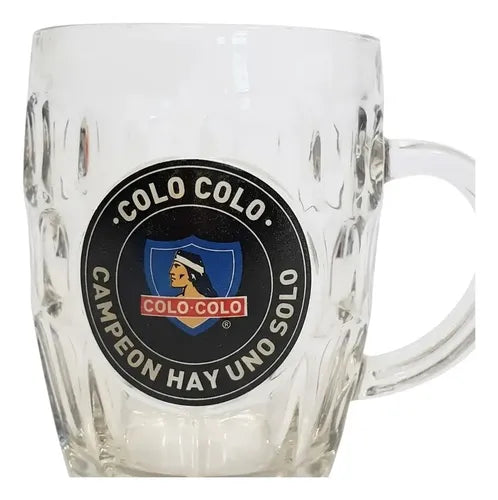 Shopero Vidrio Colo Colo Wayu 580ml Beer Mug Cervecero