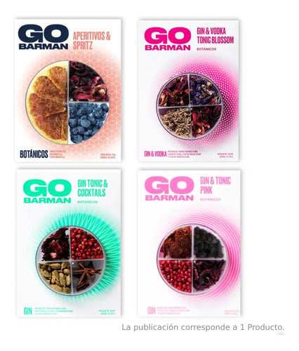Botánicos Gin & Vodka Tonic Blossom Go Barman 12 g
