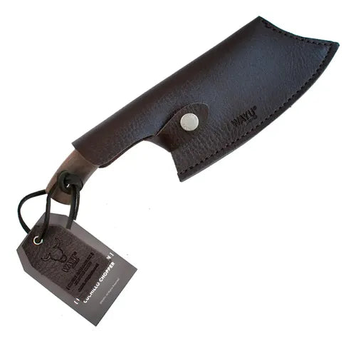 Cuchillo Chopper Wayu con Funda Rustic Collection + Grabado