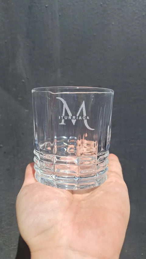Set 6 Vasos Whisky + Grabado Láser
