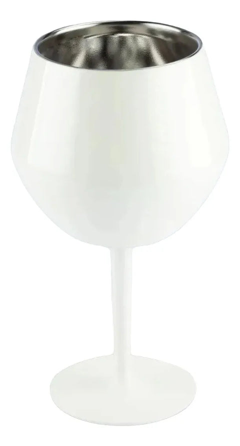 Copa Taca Brasil 400ml Blanca Doble Pared