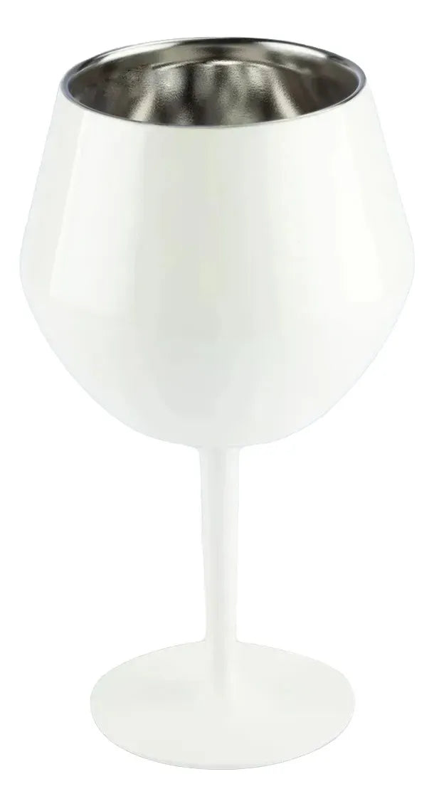 Copa Taca Brasil 400ml Blanca Doble Pared