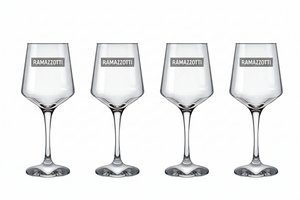Copa Ramazzotti Pack 4 Unidades 400ml Grabadas