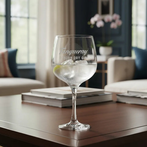 Copas De Gin Tanqueray Pack X4 - 650ml Grabado Láser