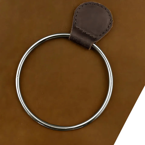 Delantal Pechera Parrillera Experto Cognac + Grabado Láser