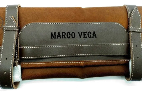 Porta Cuchillos De Cuero Master Grilltech + Grabado Láser