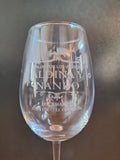 Set 6 Copas de Vino 360 Grabado Láser Personalizado