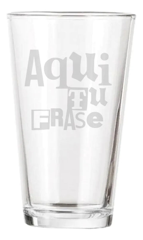 Set 6 Vasos Diseño Personalizado 490ml