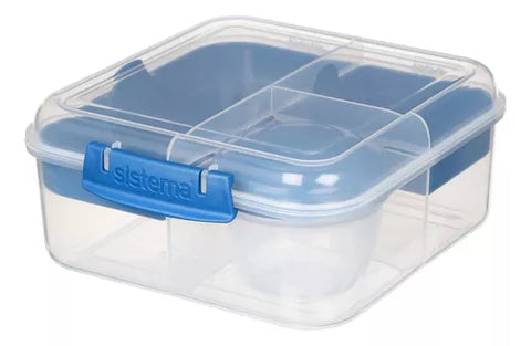 Contenedor De Alimentos Sistema Bento Lunch To Go 1,65 Lts.