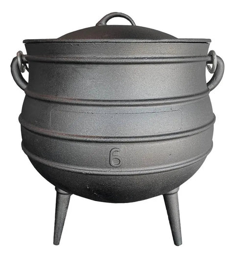 Olleta De Fierro Fundido #5 - 15 Litros Casa Y Quincho